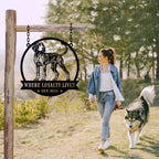 Custom Blue Tick Hound Sign