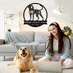 Custom Blue Tick Hound Sign