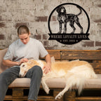 Custom Blue Tick Hound Sign