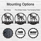 Custom Blue Tick Hound Sign