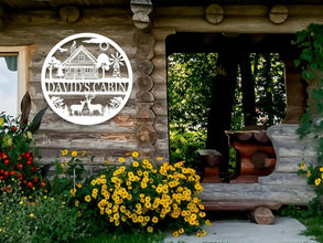 custom metal wall art sign with name - enfodream.com