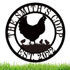 Custom Chicken Coop Sign