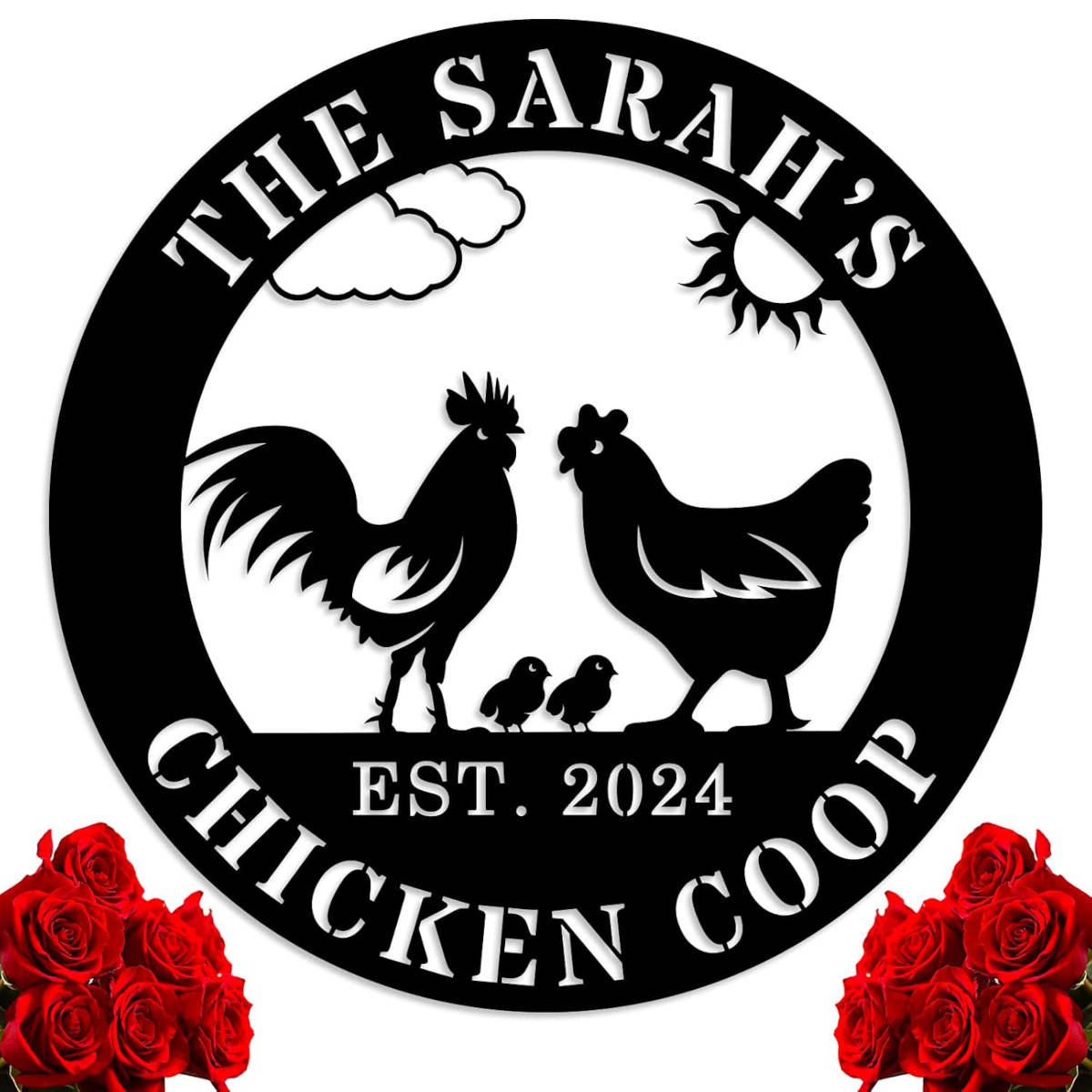 Custom Chicken Coop Sign Main image