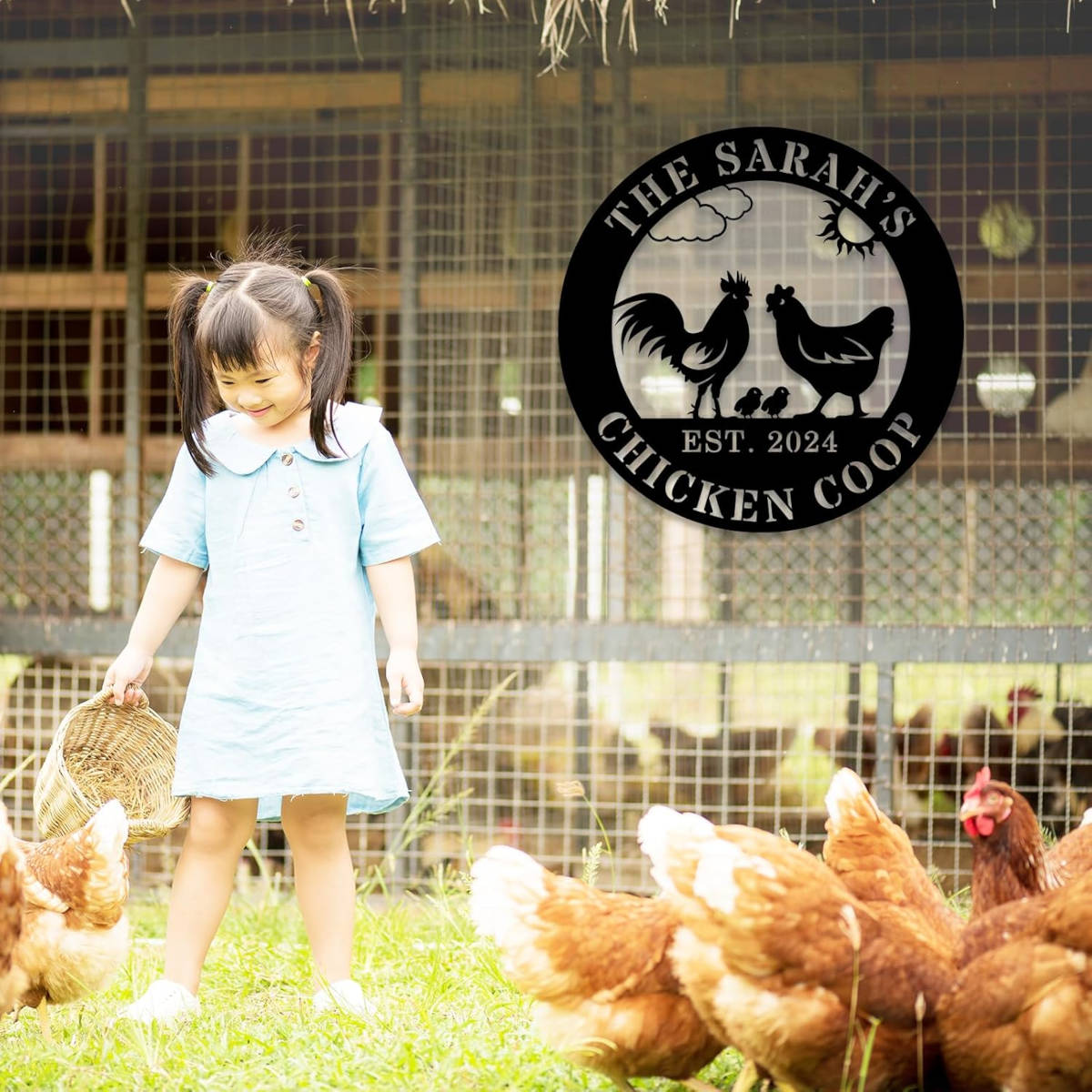 Custom Chicken Coop Sign Secondary image