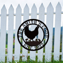 Custom Chicken Coop Sign
