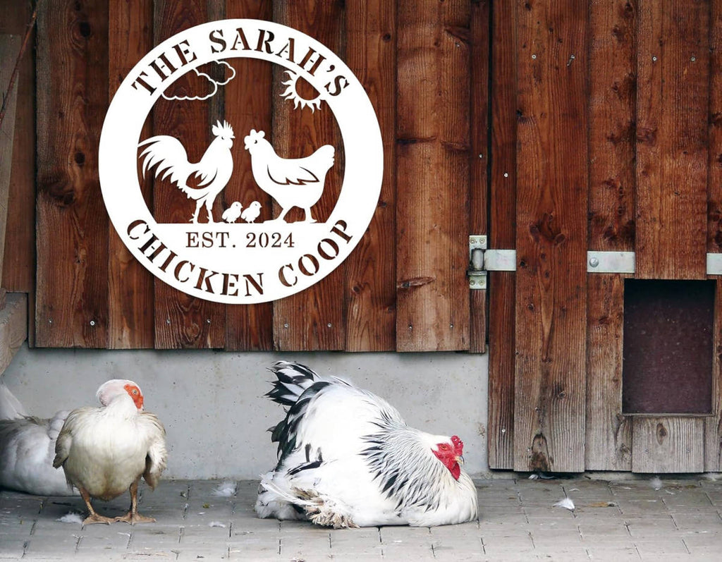 Custom Chicken Coop Sign