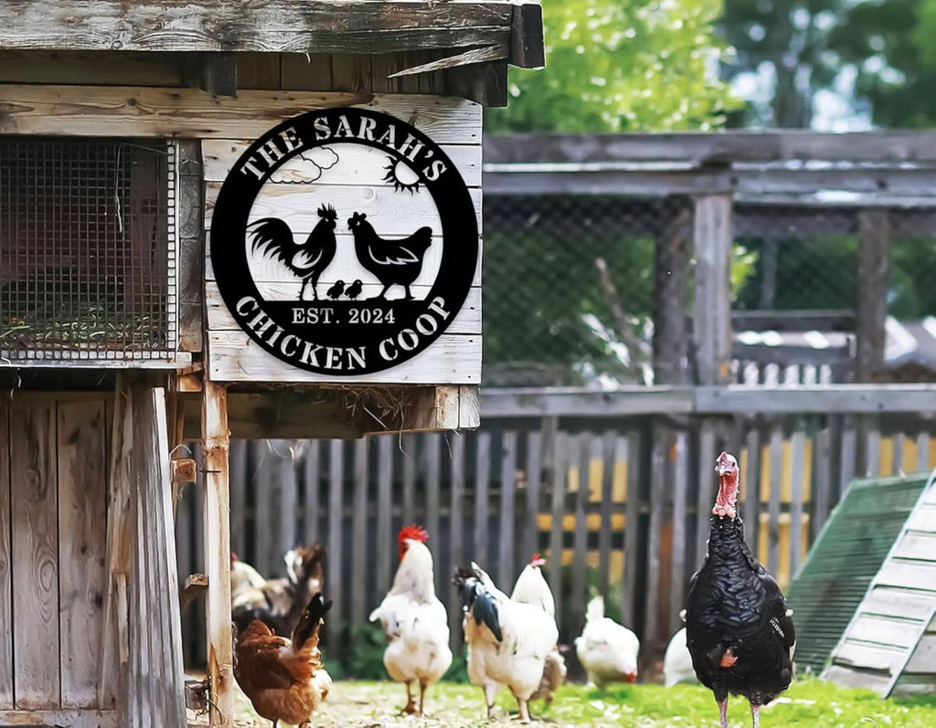 Custom Chicken Coop Sign