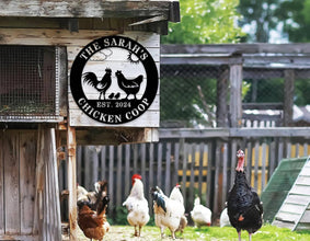 Custom Chicken Coop Sign