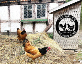 Custom Chicken Coop Sign