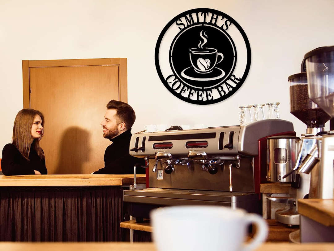 Custom Coffee Sign