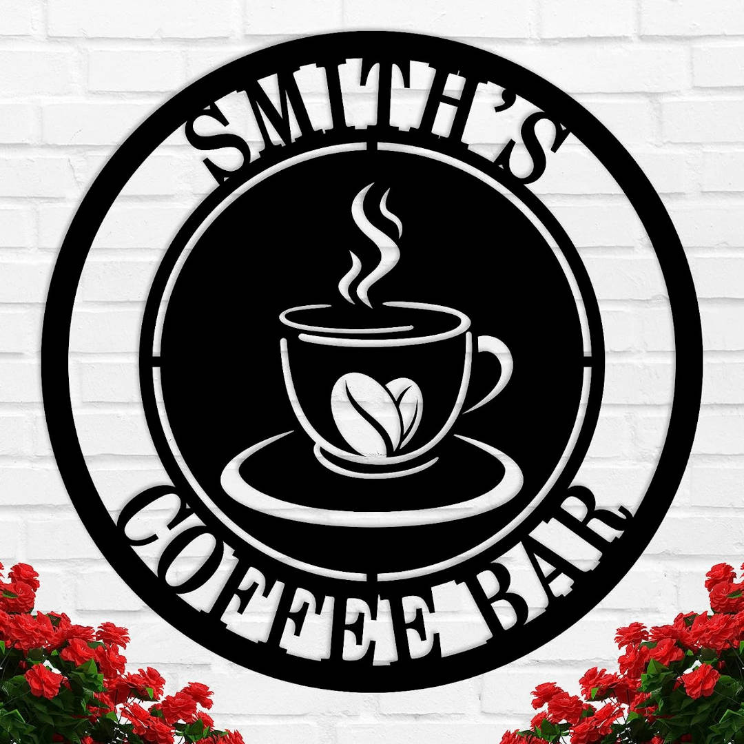 Custom Coffee Sign Main image