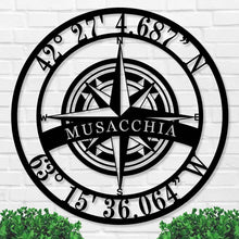 Custom Compass Sign