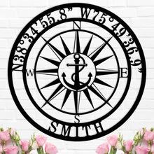 Nautical Compass Sign