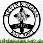 Custom Cross Family Sign