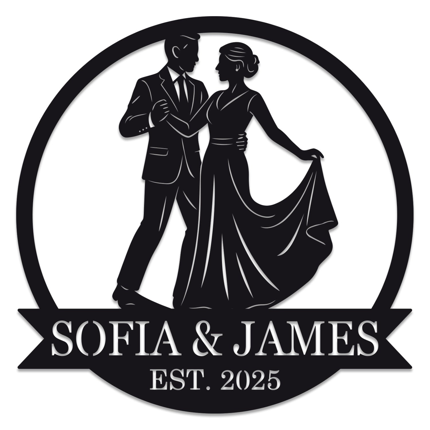 Dancing Couple Sign Main image