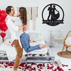 Dancing Couple Sign