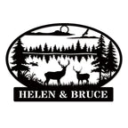 Deer Forest Sign
