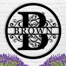 Custom Family Metal Sign