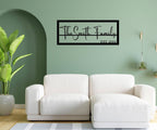 Custom Family Metal Sign