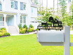 Custom Farmhouse Barn Stainless Steel Mailbox Sign