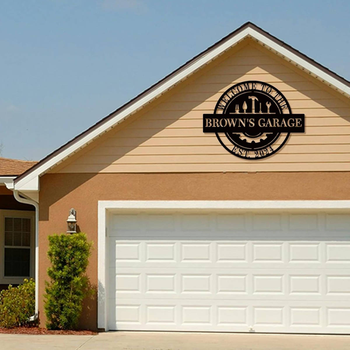 Custom Garage Metal Sign