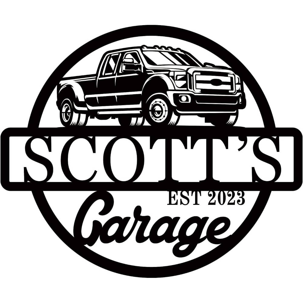 Custom Garage Sign Main image