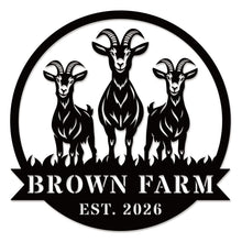 Custom Goat Farm Sign