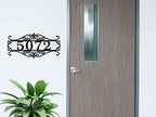 Ornate Address Sign