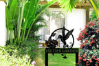 Custom Hummingbird Metal Plaque
