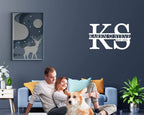 Custom Initial Sign
