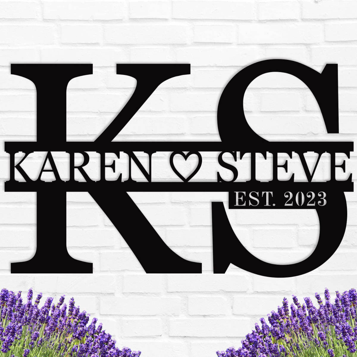 Custom Initial Sign