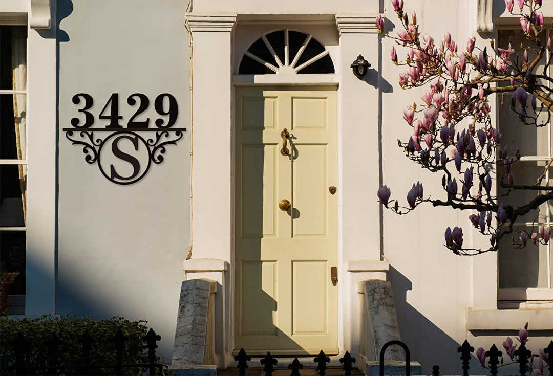 Elegant Custom Address Sign
