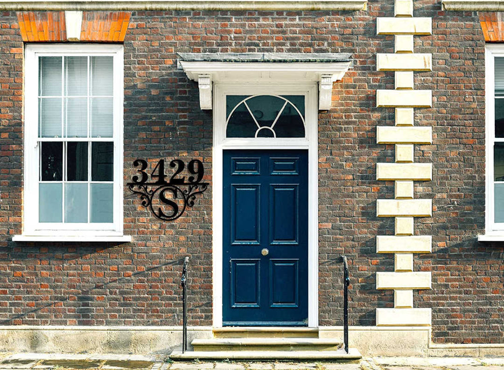 Elegant Custom Address Sign