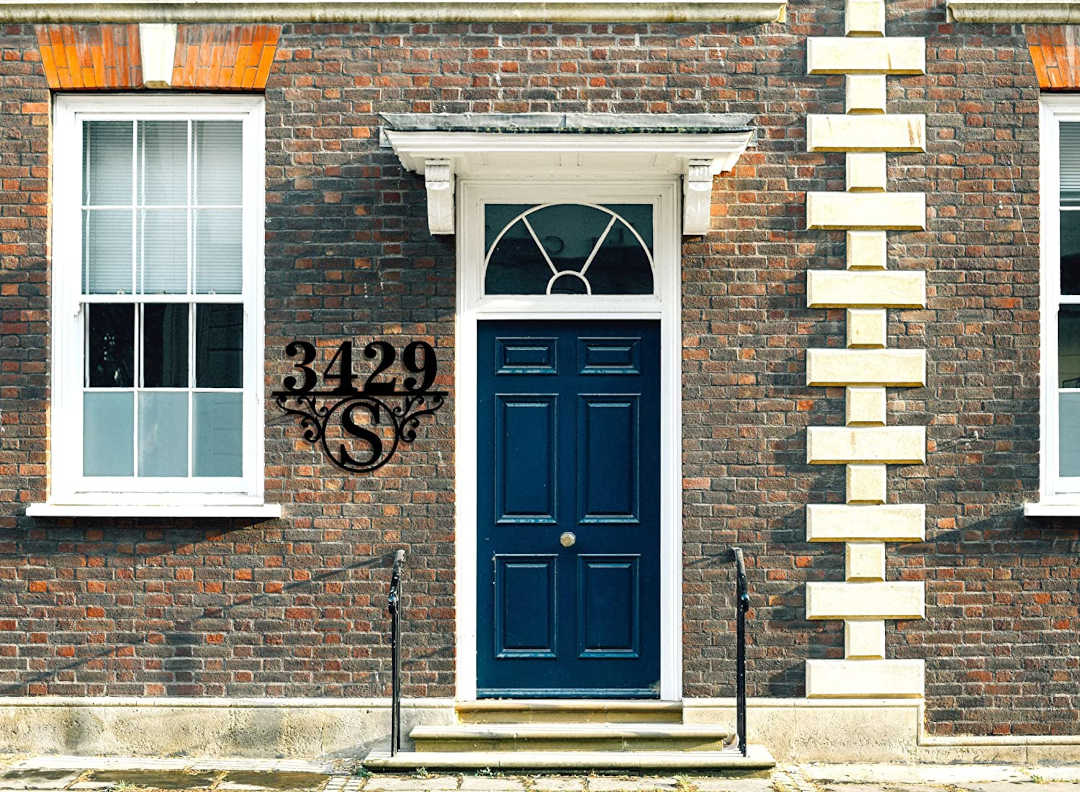 Elegant Custom Address Sign