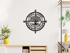 Compass Family Monogram