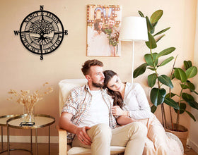 Compass Family Monogram