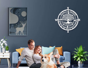 Compass Family Monogram