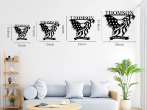 Patriotic Eagle Sign