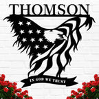 Patriotic Eagle Sign
