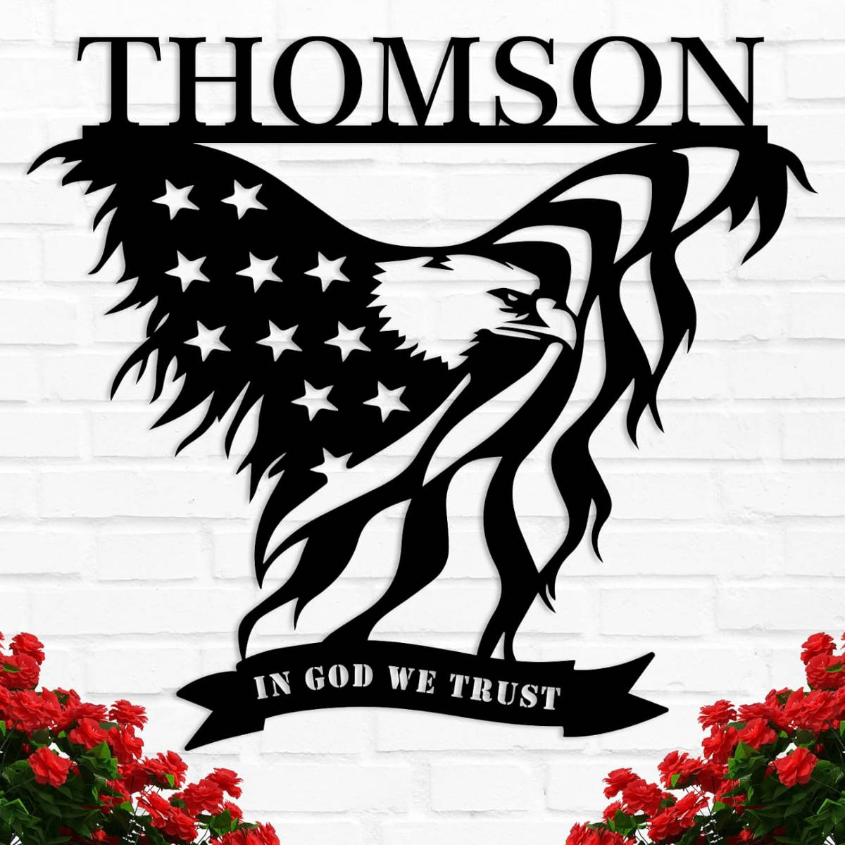Patriotic Eagle Sign