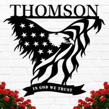 Patriotic Eagle Sign