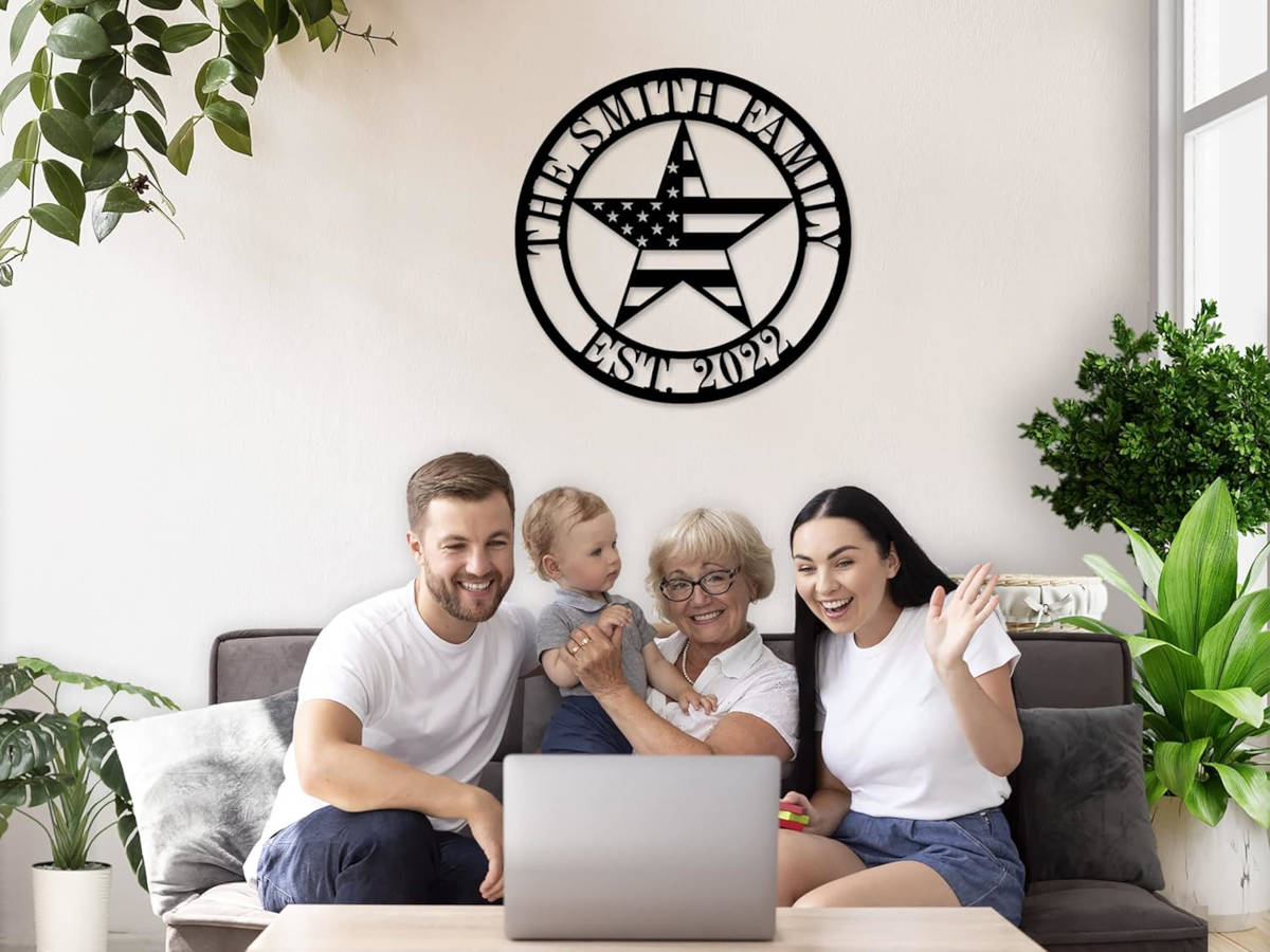 Patriotic Family Star Sign Secondary image