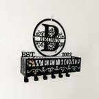 Custom Iron Wall Hook Shelf