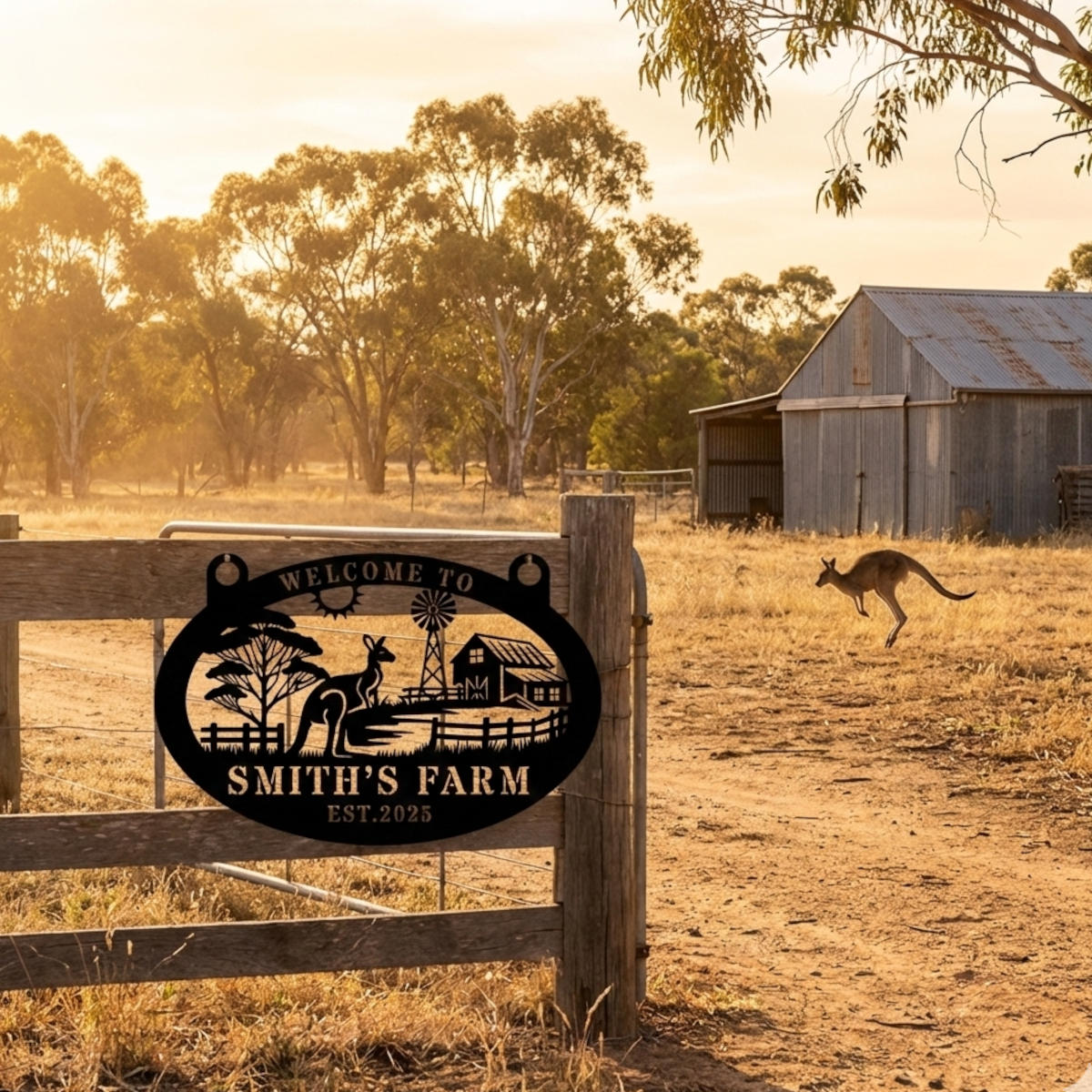 Personalised Farm Sign Secondary image