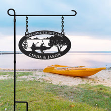 Lake House Metal Sign