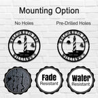 Custom Lighthouse Metal Sign