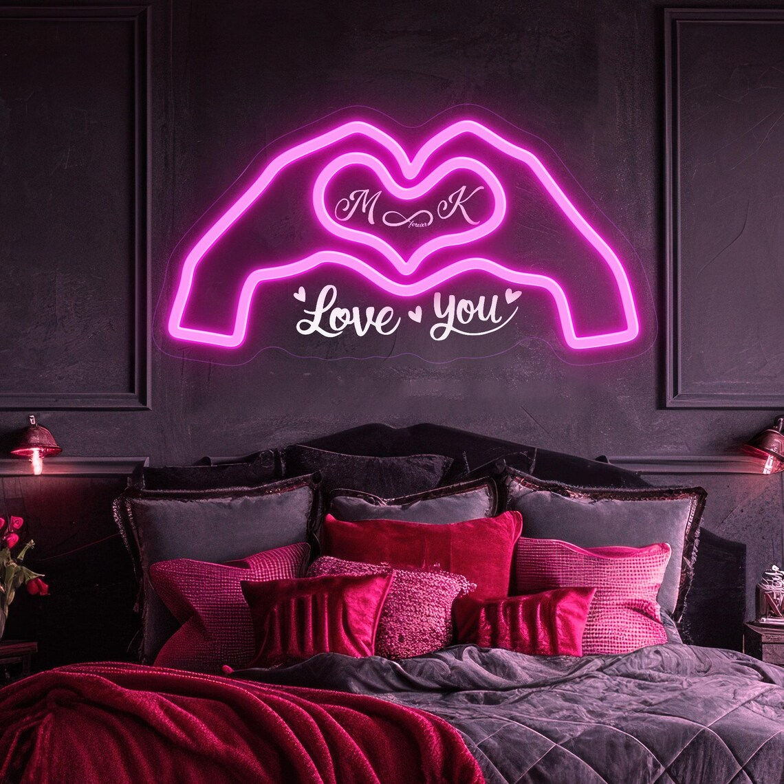 Custom Love Neon Secondary image