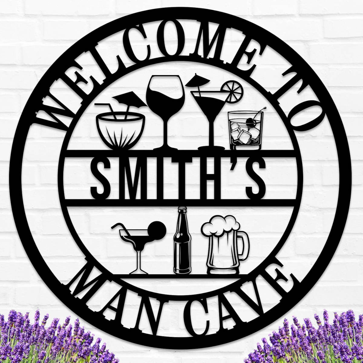 Custom Man Cave Sign Main image