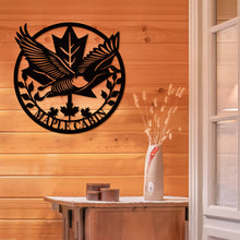 Custom Maple Cabin Sign