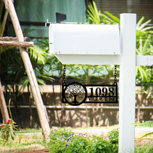 Hanging Address Sign